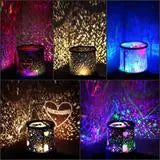 LED Star Projector Lamp - Bright Romantic Night Light
